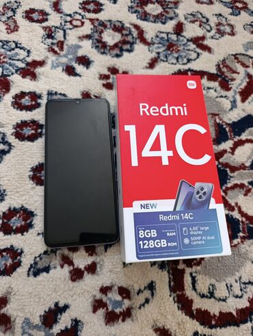 Redmi: Redmi, Redmi 14C, 128 ГБ, цвет - Серый