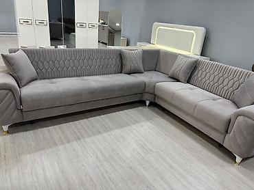 divanar: Original Fabrik istehsalı künc divan 2 teref acilan bazali sağ sol — 2