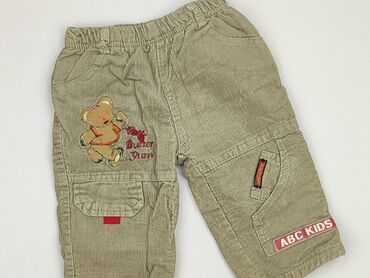 skarpety kapcie antypoślizgowe: Denim pants, ABC, 9-12 months, condition - Very good