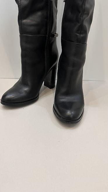 moon boot: Сапоги, 37, Basconi, Б/у, цвет - Черный, Самовывоз — 5