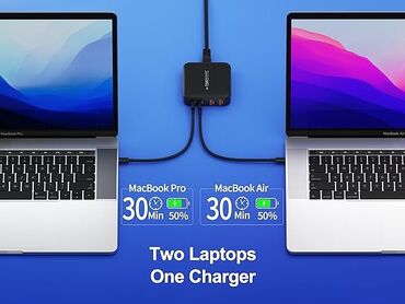 Punjači: GOLDNEXT 70W Desktop GaN punjač - GaN III tehnologija za visoku — 12