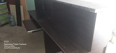 reception stolu satilir: İşlənmiş, Açılmayan, MDF, Dördbucaq masa — 5