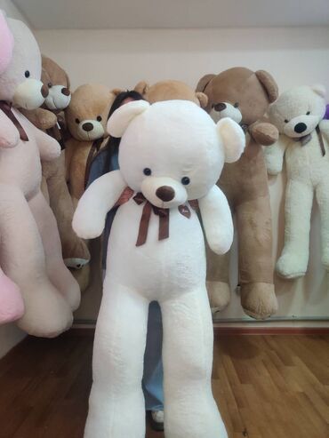 Игрушки: 🧸Мишка 160см 🔥🔥🔥 🧸60 см 1000 сом (Бесплатная доставка) 🧸80 см 1500 — 21