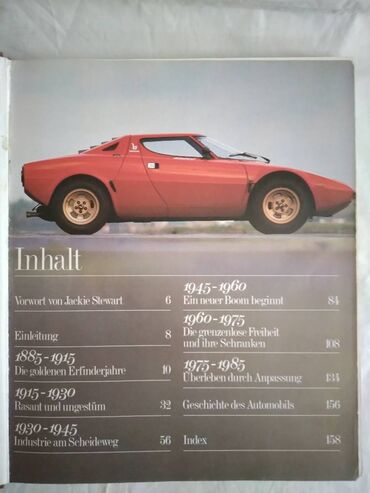 Knjige i stripovi: Knjiga:Najlepsi automobili od !885 do 1985. 160 str. 28,5 cm. bogato — 1