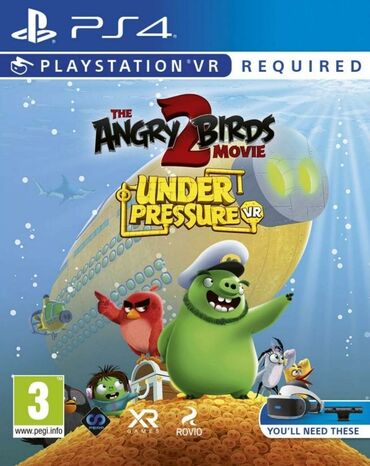 playstation 4 oyunlari: Ps4 üçün angry birds vr oyun diski. Tam yeni, original bağlamada