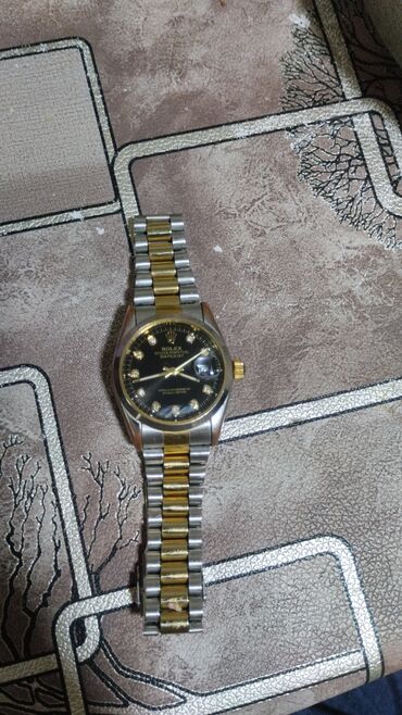 tek qaş uzuklər: Наручные часы, Rolex, цвет - Черный