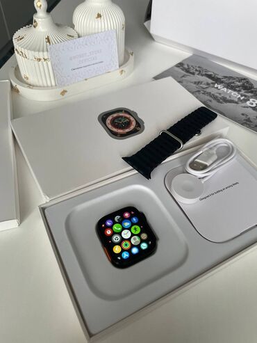 ultra 8 mini: Apple watch 8 ultra premium батарея на 3 дня подключается ко всем