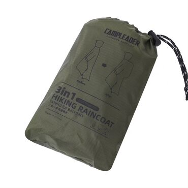Плащи: Размер 230×140cm Плащ палатка Пончо из прочной палаточной ткани — 15