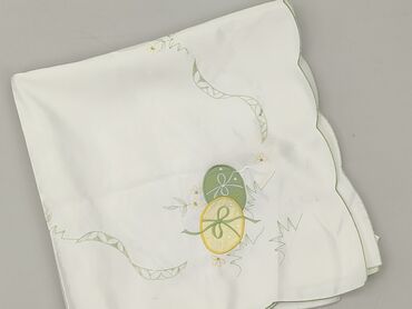 PL - Tablecloth 80 x 80, color - White, condition - Very good