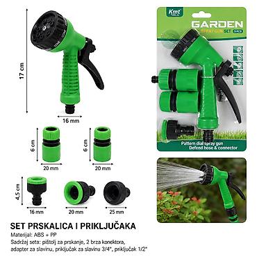 KMT 5 7 prskalica četvorodelni set 9369370 Četvorodelni set prskalica