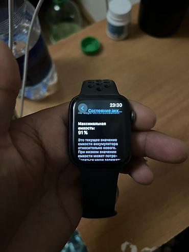 Акылдуу сааттар: Apple Watch Nike (серия не указана), цвет Space Gray, черный — 4