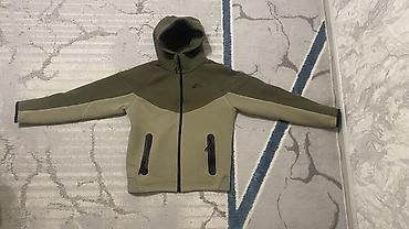 nike tech fleese: Мужская толстовка, M, Nike, Б/у, цвет - Зеленый, Самовывоз, Платная доставка — 2