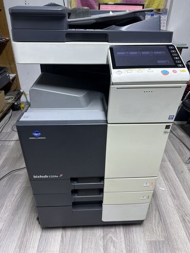 лазерный принтер цветной цена: В продаже Konica Minolta Bizhub C224, цветной (лазерный) МФУ принтер