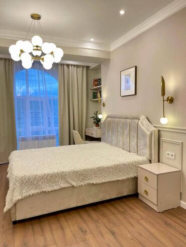 аренда квартир асанбай: 1 комната, 45 м², Элитка, 12 этаж, Дизайнерский ремонт
