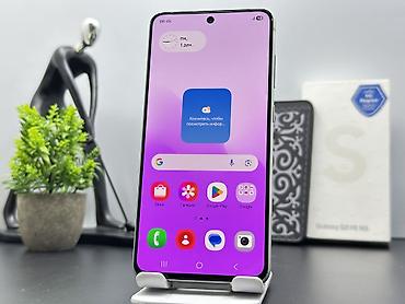 Samsung: Samsung Galaxy S21 FE, Б/у, 128 ГБ, цвет - Белый, 2 SIM — 3
