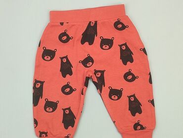 pomarańczowy kombinezon: Sweatpants, 6-9 months, condition - Very good