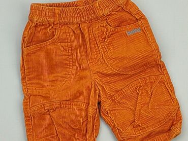 pomaranczowe bluzki: Niemowlęce spodnie materiałowe, 0-3 m, 56-62 cm, H&M, stan - Idealny