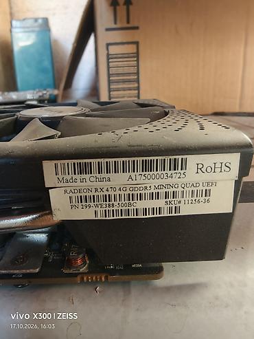 принтер текстильный: Видеокарта для ПК, Б/у, AMD, Radeon RX, 4 ГБ — 2