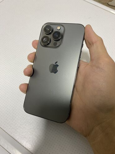 iphone 13 pro цена бишкек: IPhone 13 Pro, Колдонулган, 256 ГБ, Matte Silver, Коргоочу айнек, Каптама, 78 %