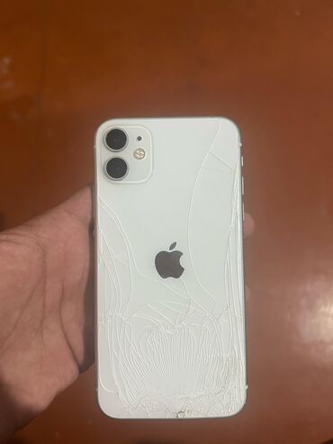 ikinci əl iphone: IPhone 11, 64 ГБ, White Titanium, Face ID