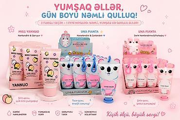 Gözəllik və sağlamlıq: Jeyleen Premium Care – Miss Yannuo və Una Pianta əl kremləri - — 2