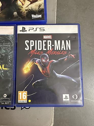 Техника и электроника: Игры PS5. Spider Man Miles Morales, Sniper Elite 5, Returnal. Диски в — 3