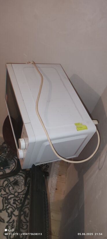Mikrodalğalı sobalar: Mikrodalğalı soba Clatronic, Ayrıca dayanan, Mikrodalğalar ilə, rəng - Ağ, İşlənmiş