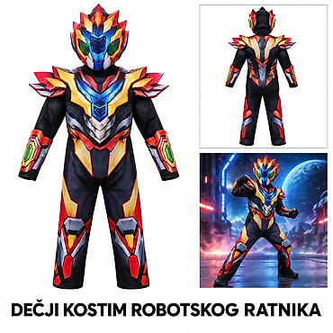 KMT Halloween dečji kostim robotskog ratnika HW-027 Futuristički