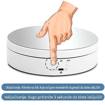 Ostali kućni aparati: Nov rotirajući sto radi na USB kabal. USB Kabal je dugačak 1 m. Može — 8