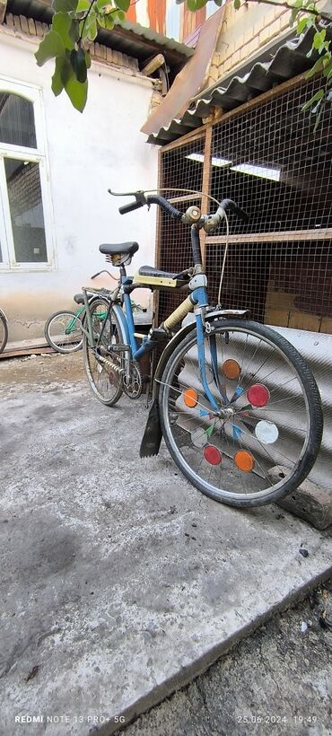 дет велосипеды трехколесные: AZ - City bicycle, Велосипед алкагы XXL (190 - 210 см), Башка материал, Колдонулган