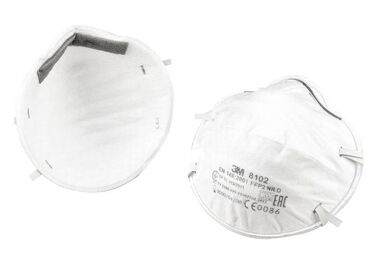 медицинские маски с фильтром: Респиратор FFP2 3M 8102 Фильтрующая полумаска (респиратор) 3 М 8102
