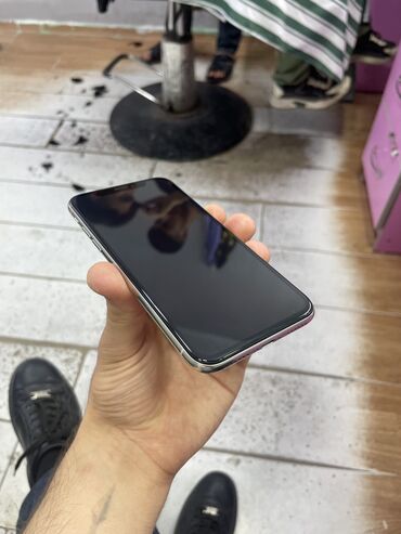 apple x ikinci el: IPhone X, 64 GB, Ağ, Face ID