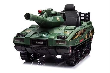 Tank: Детский электромобиль-танк на гусеницах - Форм-фактор: реалистичный — 5