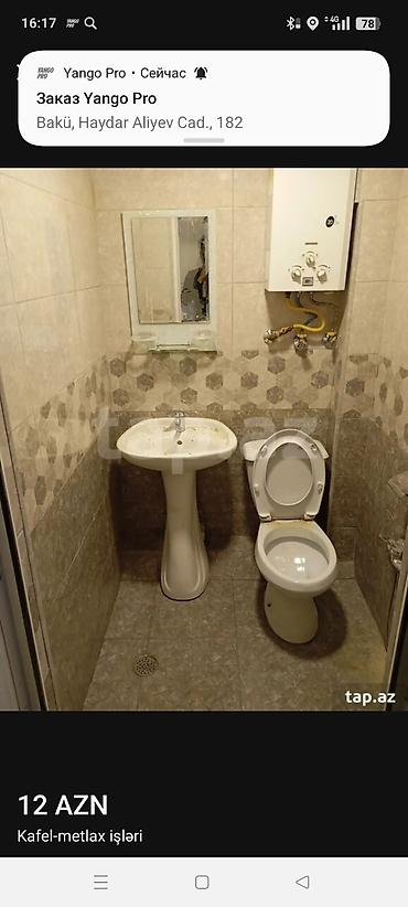 Plitə işləri: Xidmət: Kafel-metlax işləri - Hamam, tualet, mətbəx və döşəmə-divar — 3