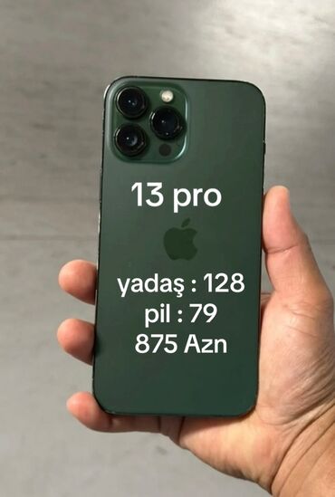 редми 13 про макс: IPhone 13 Pro, 128 GB, Yaşıl