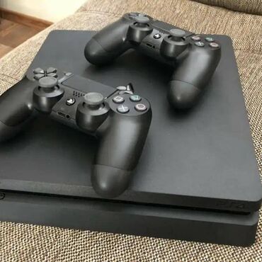 PS4 (Sony PlayStation 4): Продаю playstation 4 слим прошитый 500 гб 10 игр внутри 2
