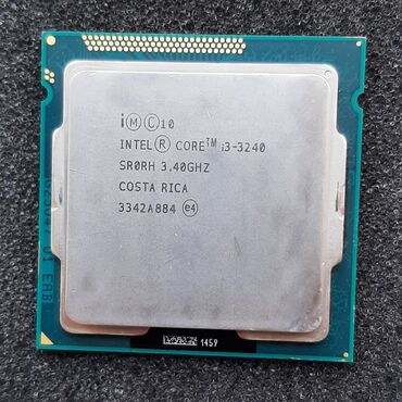 Sərt disklər (HDD): Prosessor Intel Core i3 3240, İşlənmiş