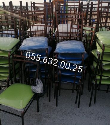 Sifarişlə masa və oturacaq dəstləri: Dəniz qiragi üçün stol stul desti, kafe və cayxana üçün stol stul — 4