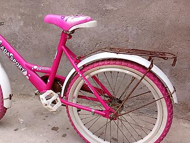 velosiped sidenya: Uşaq velosipedi – LADA SPORT - Rəng: çəhrayı-ağ - Çərçivə: aşağı — 3