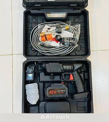 yürüş aparatı: Akkumulyatorlu portativ yuyucu aparat dəsti - 48V Li-ion akkumulyator — 1