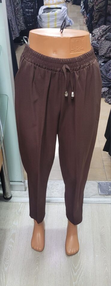 Qadın şalvarları: Qadın şalvari - Model: Qeniş kəsimli, ətək effektli şalvar (palazzo — 6