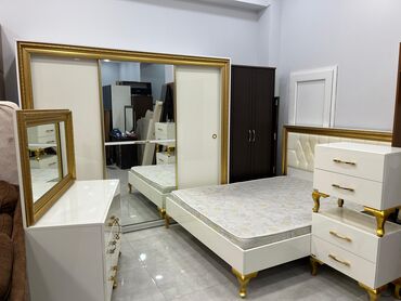 Uşaq və gənc otağı üçün dəstlər: İkinəfərlik çarpayı, Dolab, Komod, Termo, Türkiyə, İşlənmiş