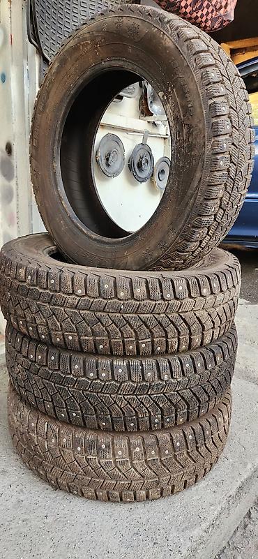 Комплект зимних шипованных шин 185/65 R15. - Тип: зимние, с
