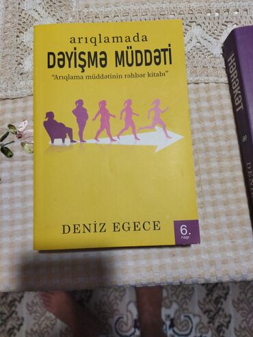 adam boks torbası: Məhsul: Deniz Egece – Arıqlama mövzusunda 3 kitabdan ibarət dəst