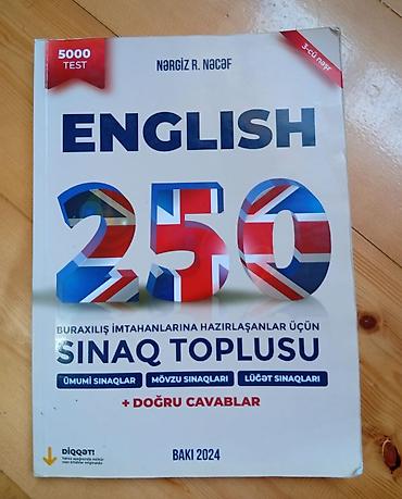 Testlər: İngilis dili 250 sınaq toplusu — 1