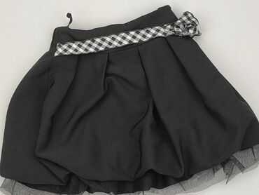 czarna spódniczka dziewczęca: Spódniczka, 7 lat, 116-122 cm, stan - Zadowalający
