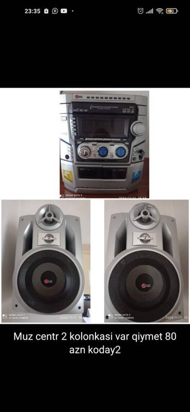 Karaoke: Tam işlek veziyyetde musiqi merkezi