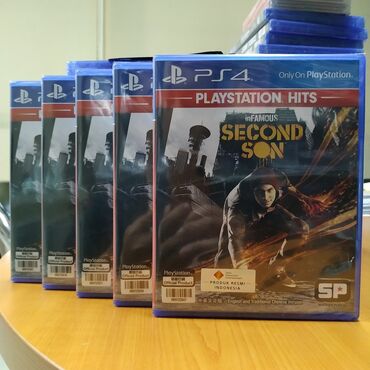 infamous second son: Ps4 üçün infamous second son, in famous oyun diski