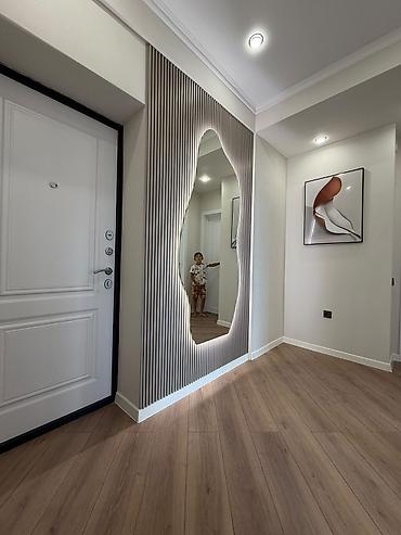 flat osh: 1 комната, 44 м², Ошский рынок / базар Элитка, 10 этаж, Дизайнерский ремонт — 8