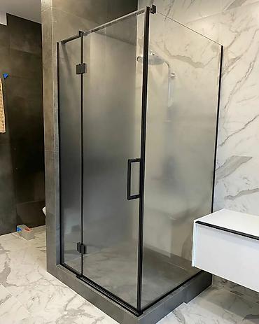 Душевые перегородки и ограждения: Душевые перегородки душевая перегородка Бишкек Душевые — 9